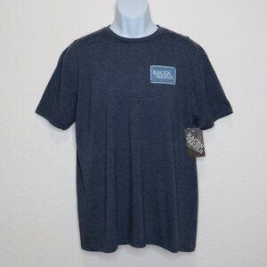 Racks & Reels* Men's Short‎ Sleeve Crew Neck Pullover Tee-Shirt~ Size Large